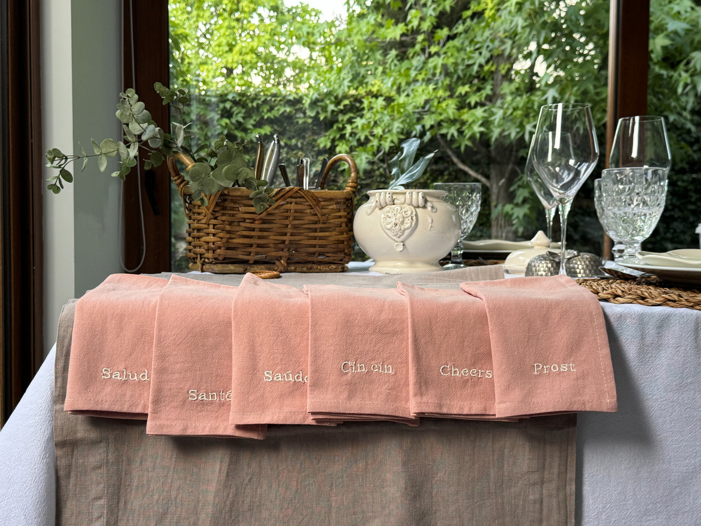 Servilletas "Salud" - Pack de 6