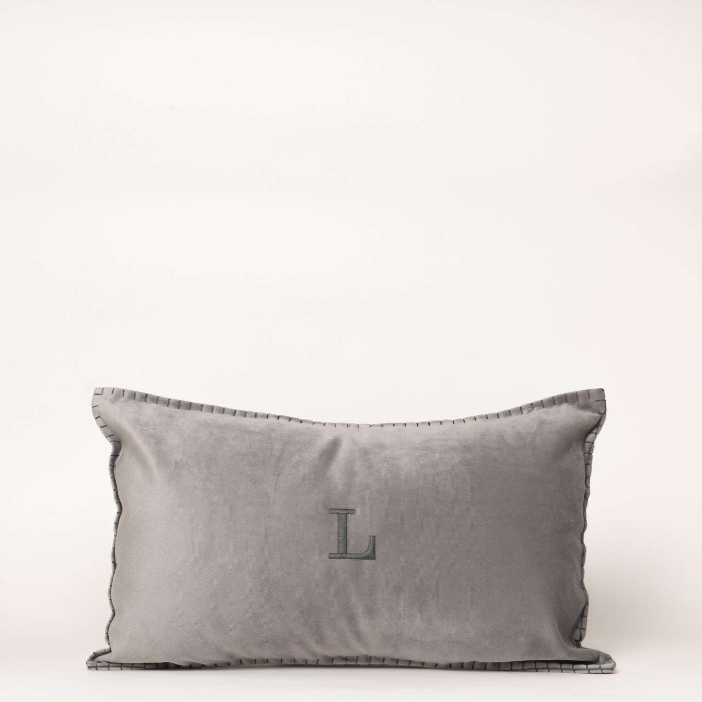 Cojin Inicial 30 x 50 Gris Perla