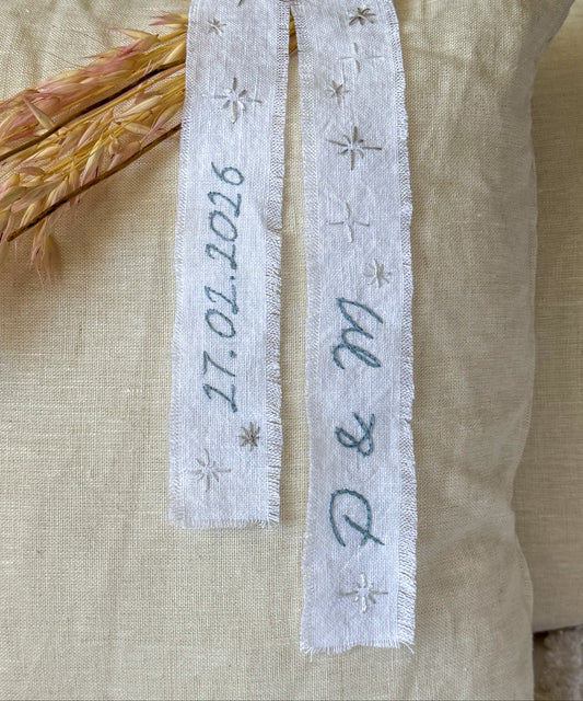 Lazo para ramo - Novia